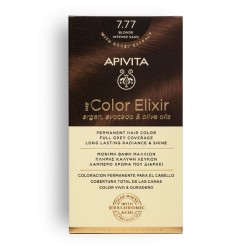 Apivita My Color Elixir Kit Βαφή Μαλλιών No 7.77 Ξανθό Έντονο Μπεζ